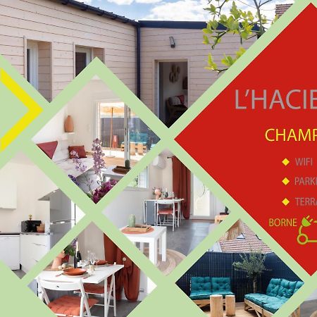 Вилла L'Hacienda Champenoise Шалон-ан-Шампань Экстерьер фото