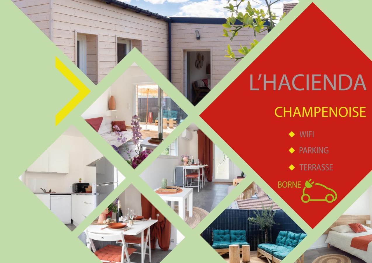 Вилла L'Hacienda Champenoise Шалон-ан-Шампань Экстерьер фото